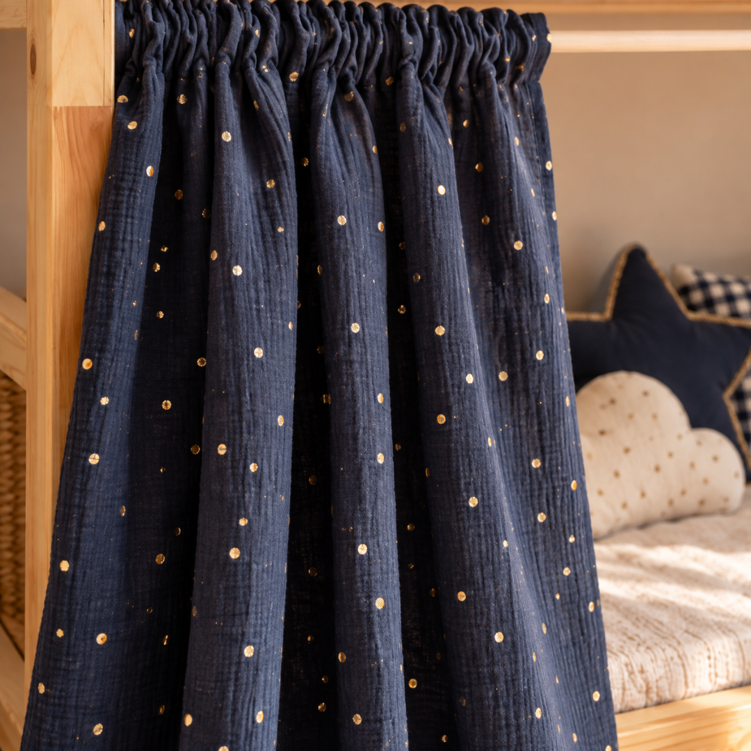 Rideaux lit Kura IKEA - Bleu nuit OR
