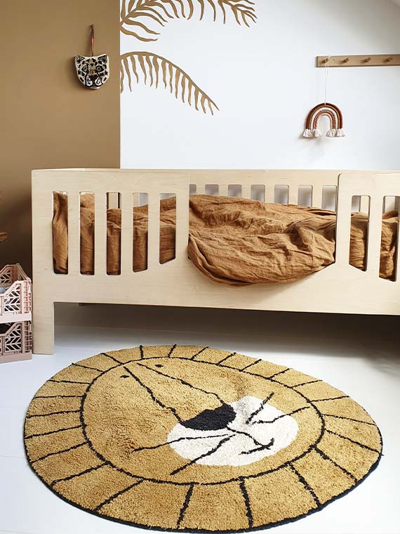 Tapis Lion Ocre