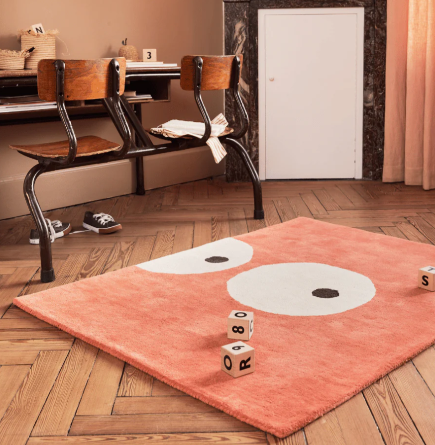 Tapis enfant Terracotta