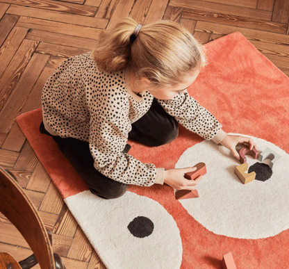 Tapis enfant Terracotta