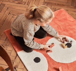 Tapis enfant Terracotta