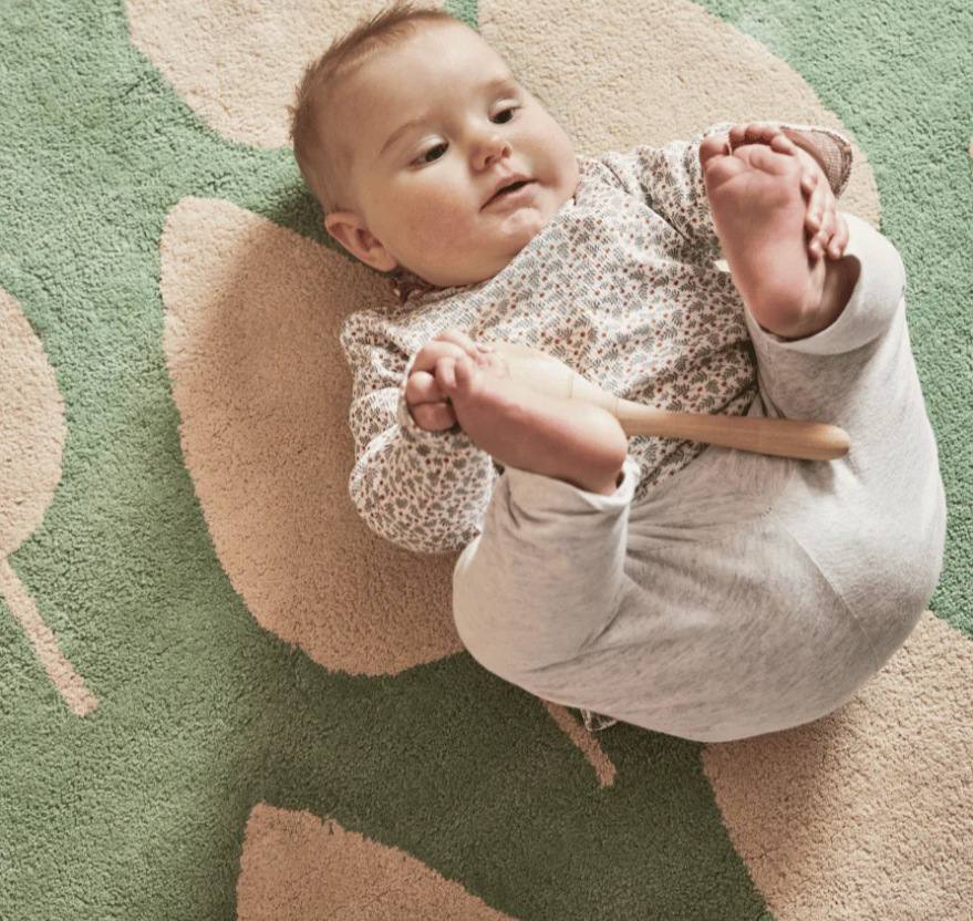 Groen kinderkleed
