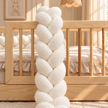 Donkerbeige bedvlecht 180cm