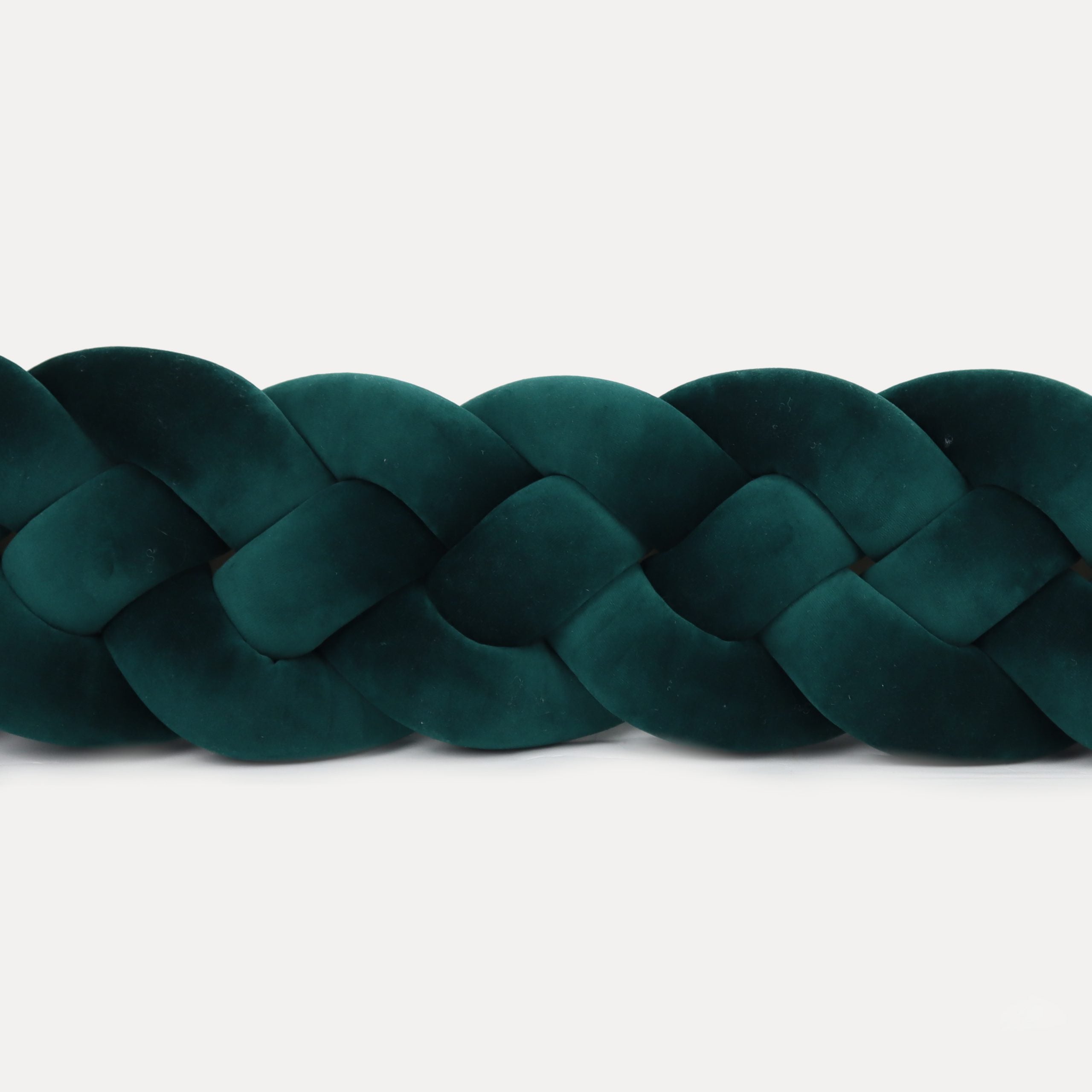 Tresse de lit 4 brins Vert sapin 300cm