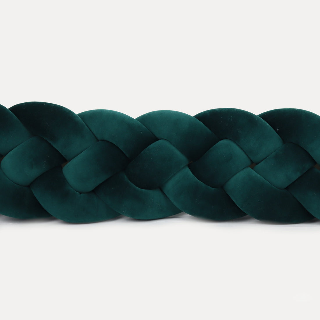 Tresse de lit 4 brins Vert sapin 240cm