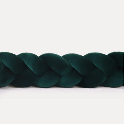 Tresse de lit 3 brins Vert sapin