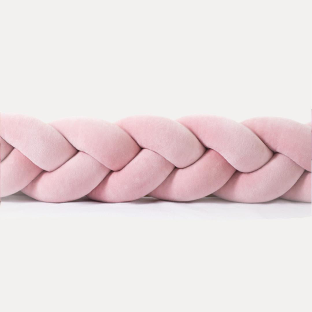 Tresse de lit 3 brins Rose