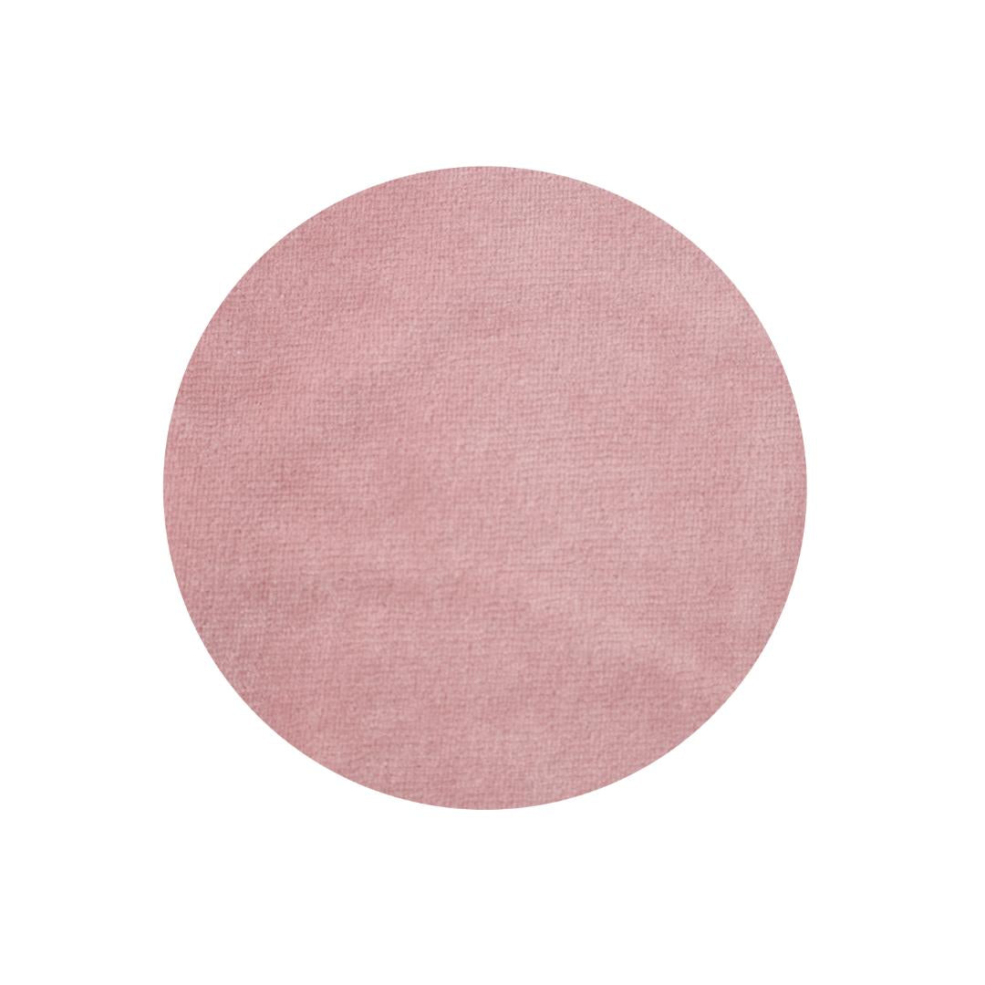 Tresse de lit rose &amp; blanc 200cm
