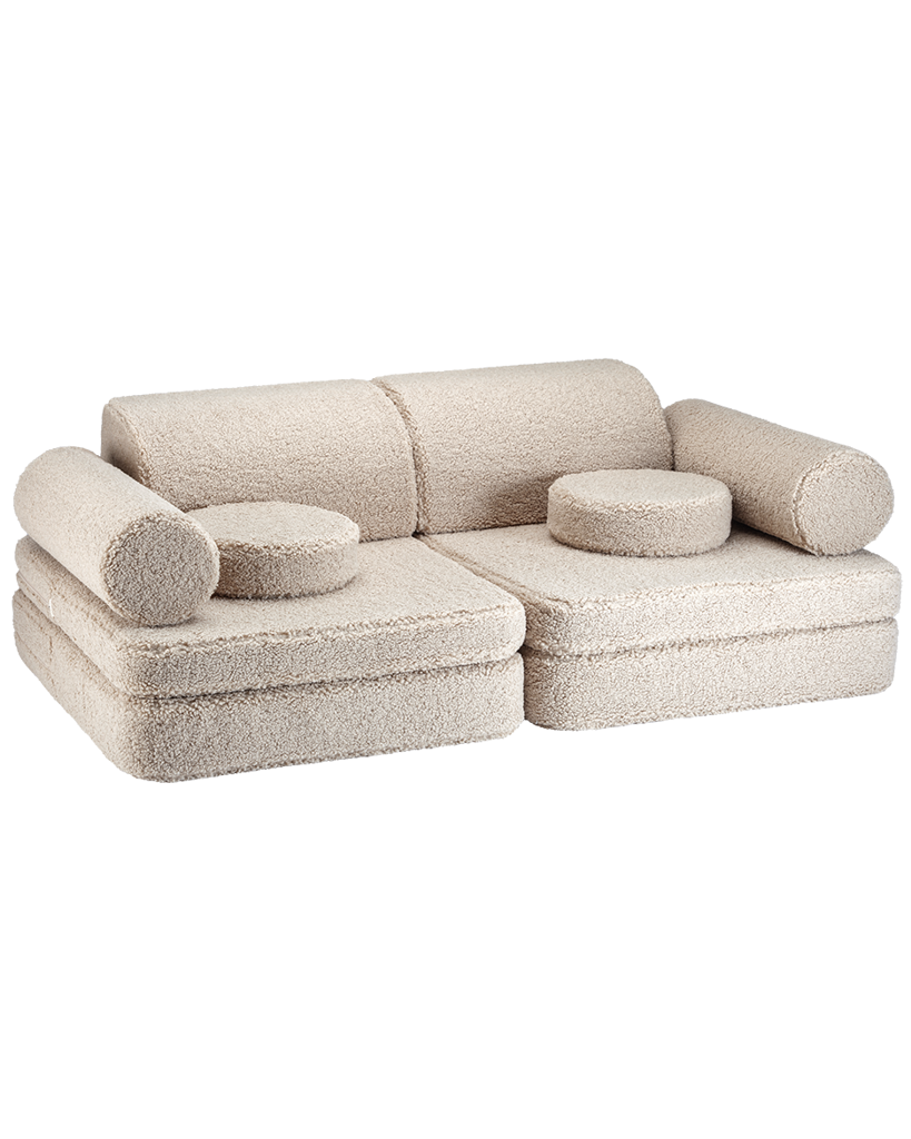 Fauteuil enfant Teddy bouclette