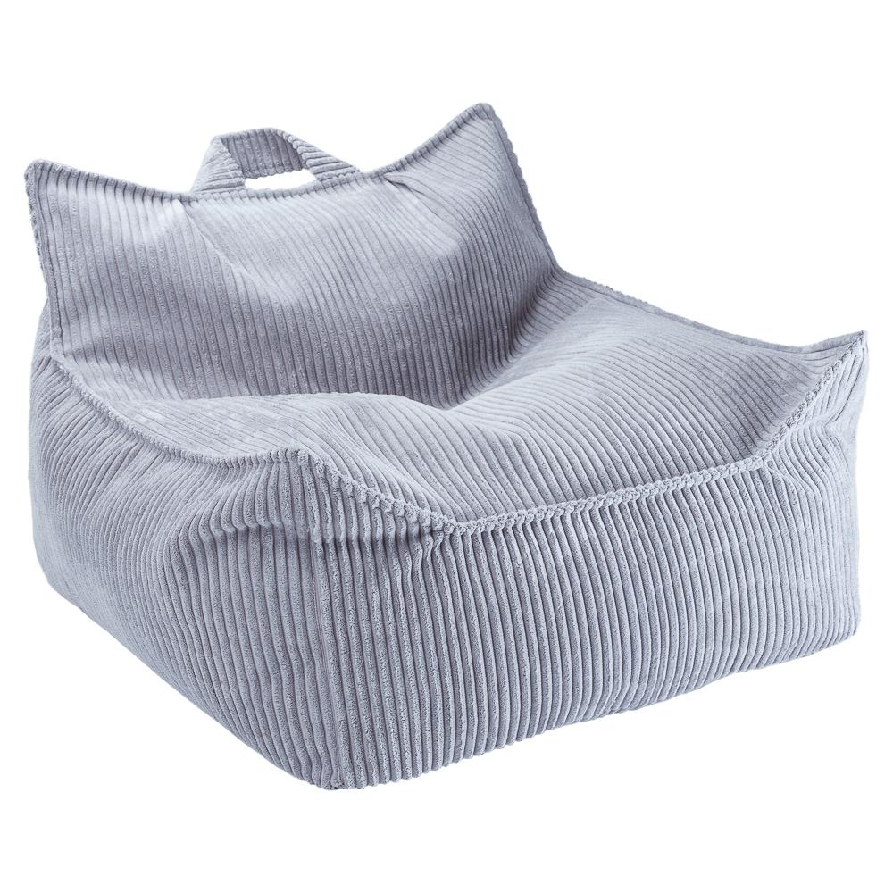 Fauteuil velours Bleu