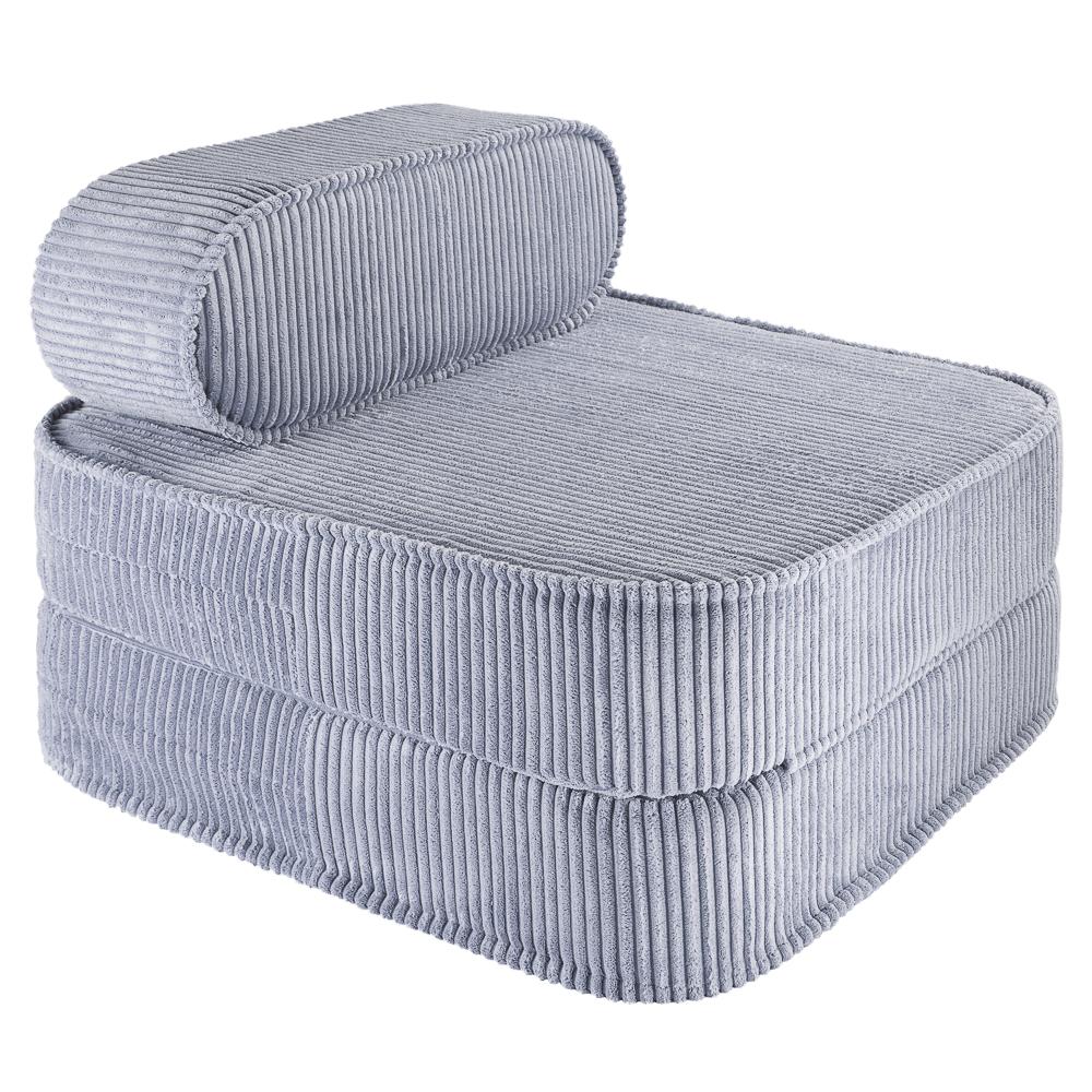 Fauteuil chauffeuse enfant bleu