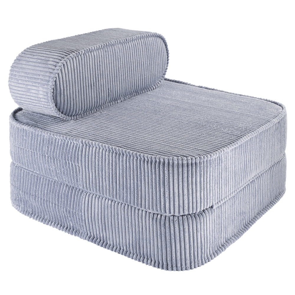Fauteuil chauffeuse enfant bleu