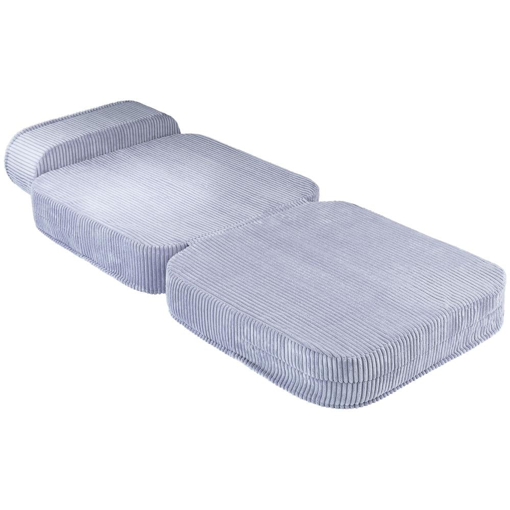 Fauteuil chauffeuse enfant bleu