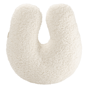 Coussin bouclette Blanc