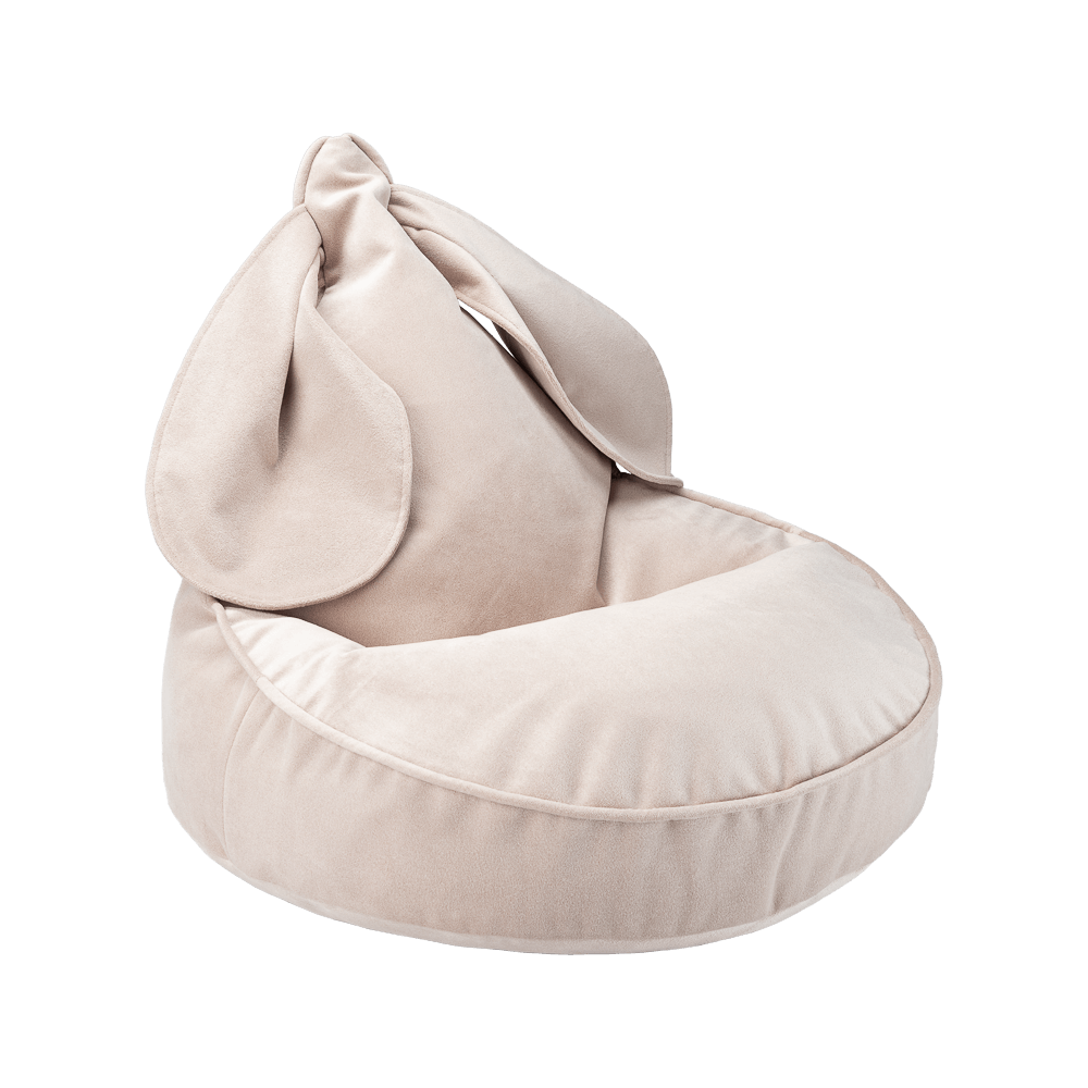 Konijn kinderfauteuil Beige