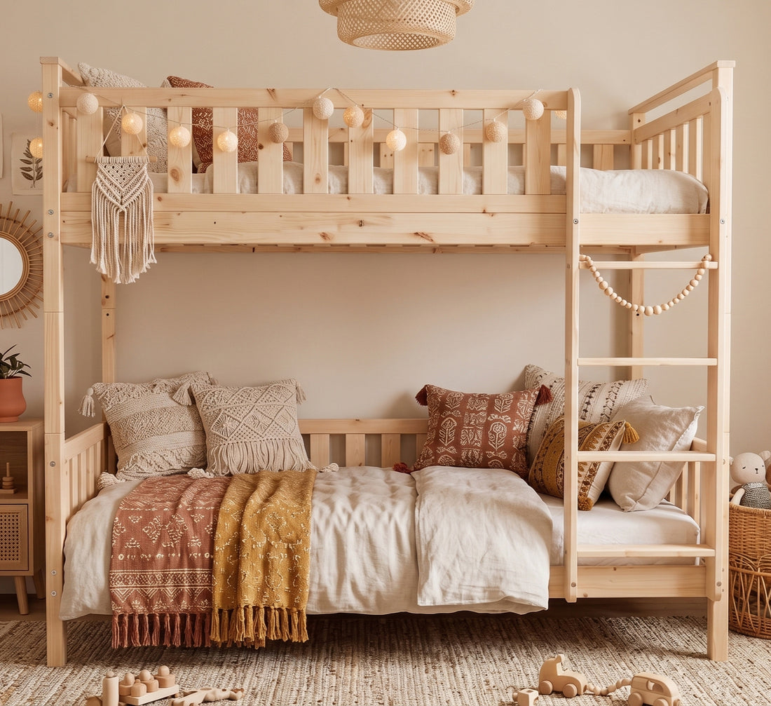 Lit superposé enfant Eva chambre partagée