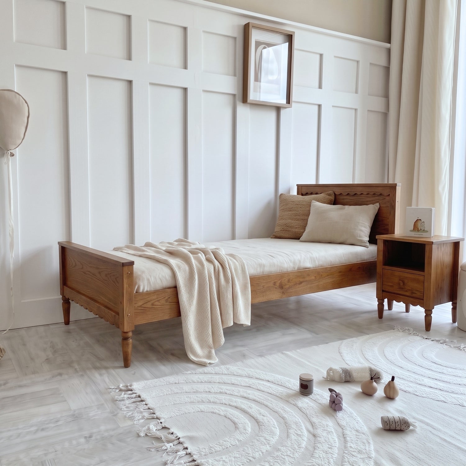 Cabinebed met barrière Ivan 70x140cm