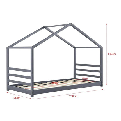 Lit cabane Montessori 90x200cm