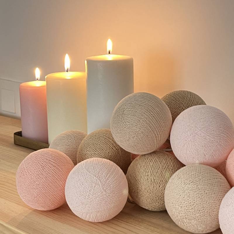 Guirlande lumineuse boule Douceur