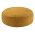 Pouf bouclette Jaune moutarde