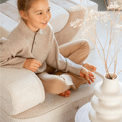 Fauteuil chauffeuse Blanc