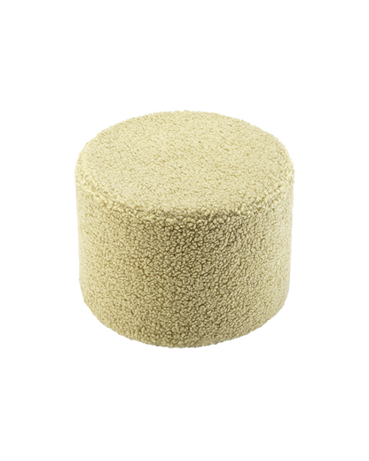 Teddy kinderpoef Pistachio groen