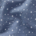 Ciel de lit cabane lit Kura Ikea - Bleu motif étoiles