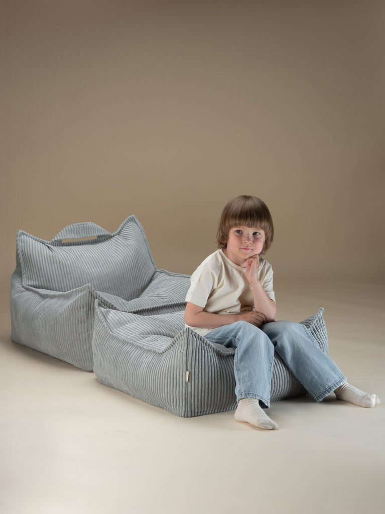 Fauteuil velours Vert menthe