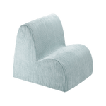 Fauteuil velours Vert menthe