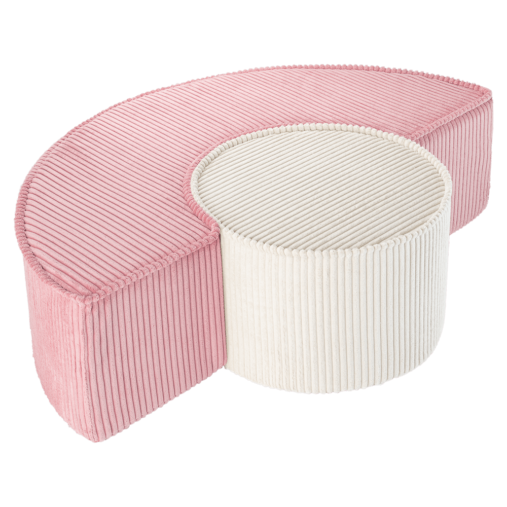 Pouf Montessori Rose