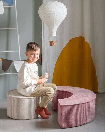 Pouf Montessori Rose