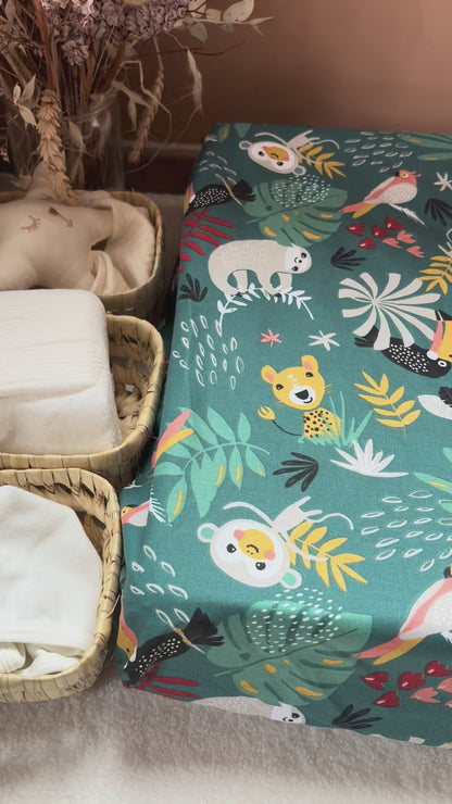 Luiermand + matras + dubbele gaashoes Beige