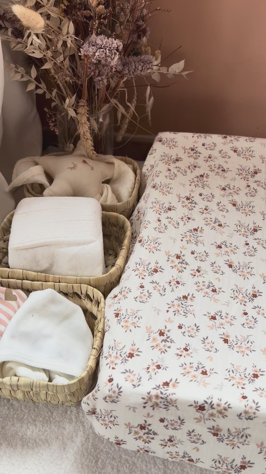 Luiermand + matras + dubbele gaashoes Beige