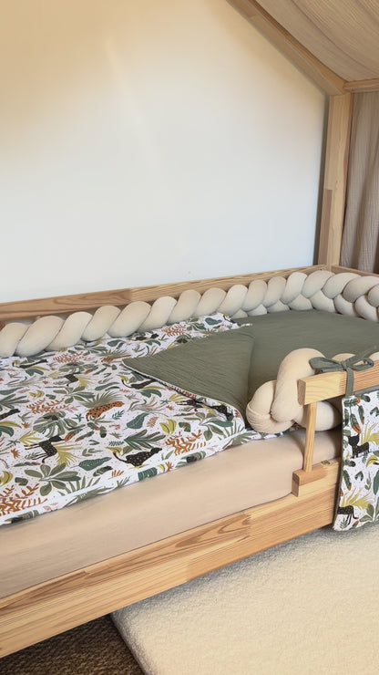 Pochette de rangement lit Jungle