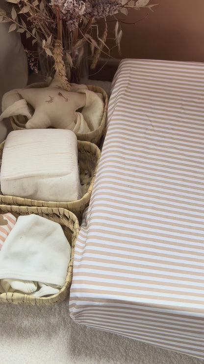 Luiermand + matras + dubbele gaashoes Beige