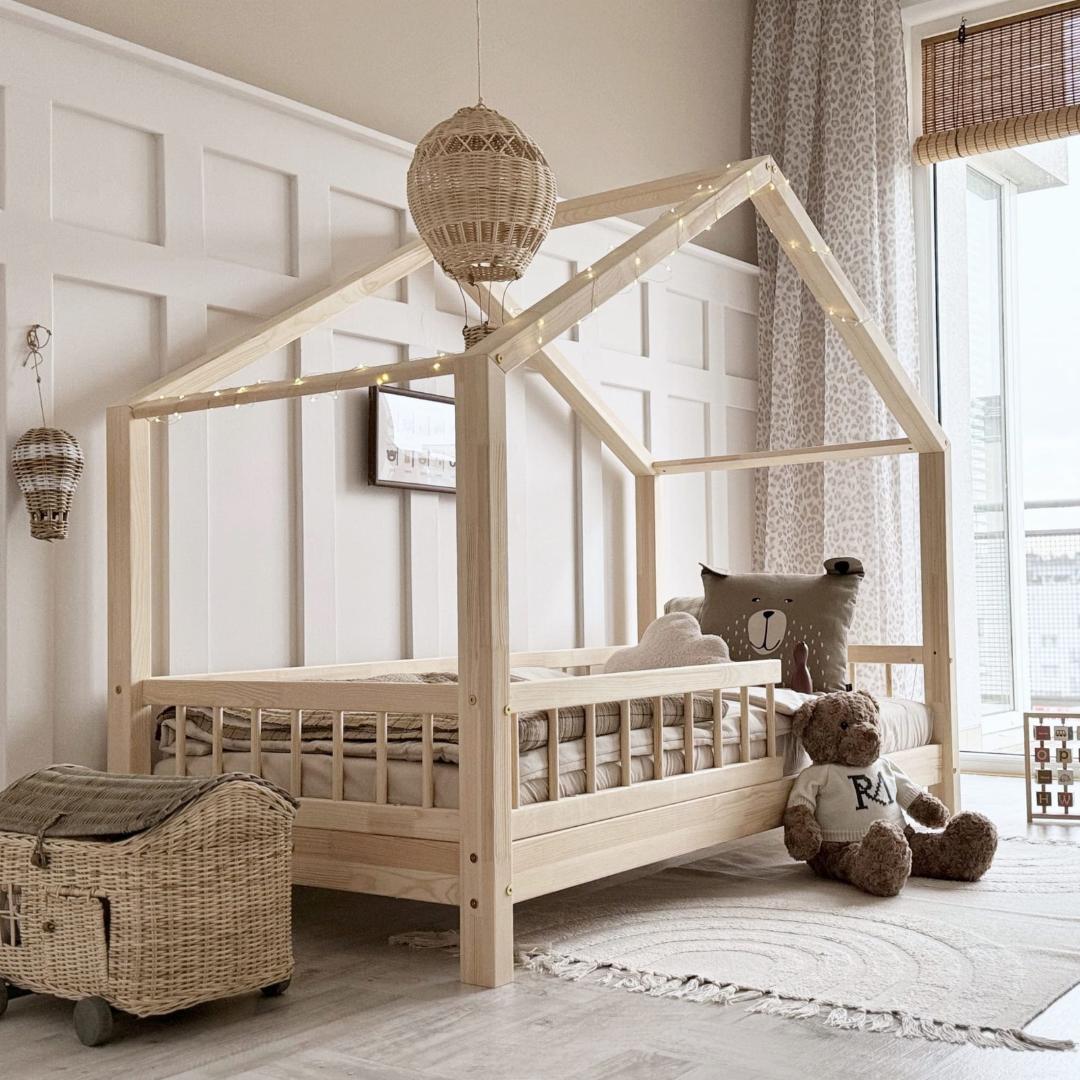 Lit cabane Prune 80x160cm