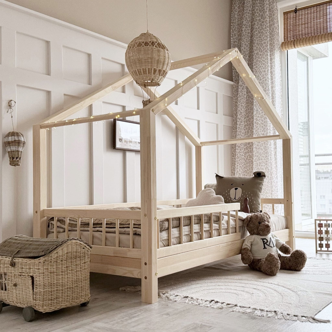Lit cabane Prune 80x160cm