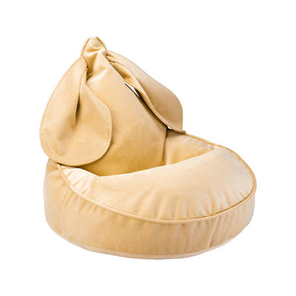Fauteuil lapin Jaune moutarde