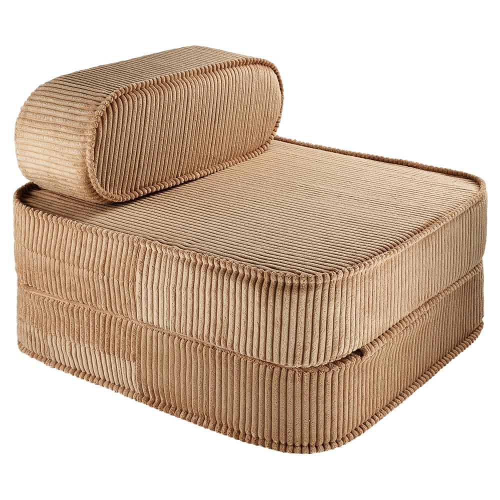 Fauteuil chauffeuse Caramel