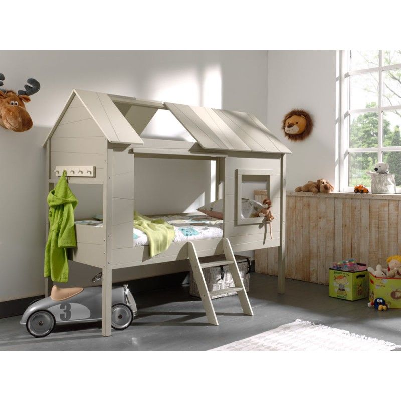 Letto a capanna soppalcato