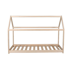 Letto a capanna Montessori in legno naturale