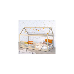 Letto a cabina Montessori con barriera + molle