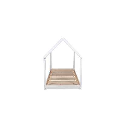 Lit cabane avec barrière