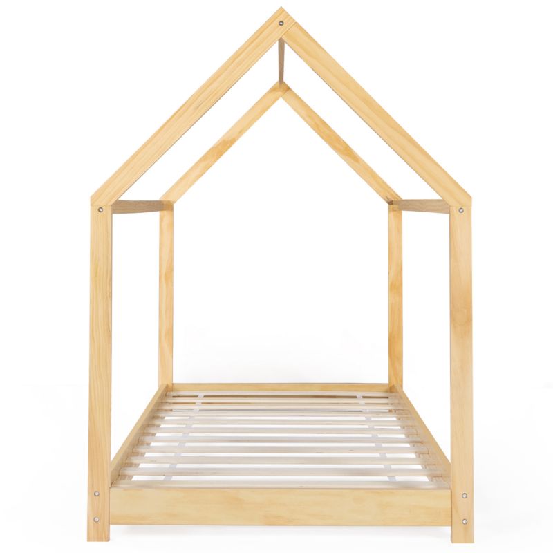 Letto a capanna in legno Montessori
