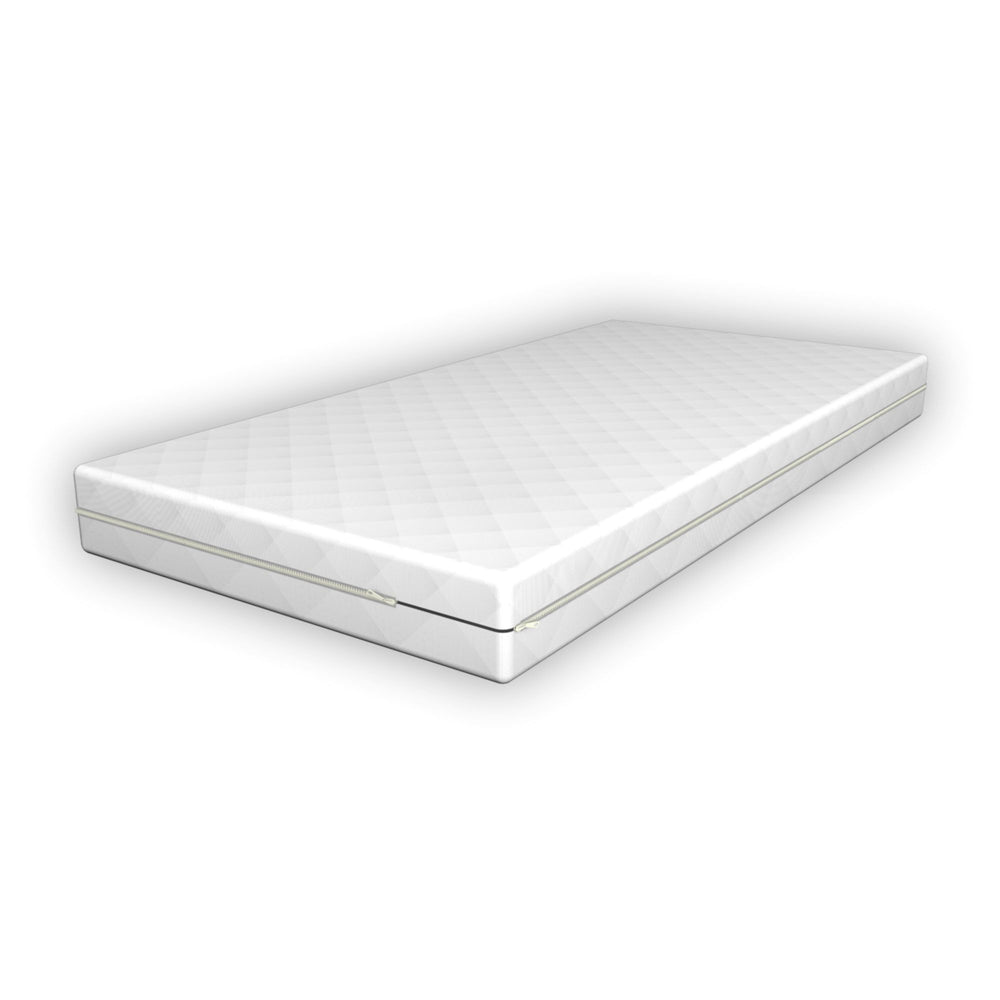 Lit cabane Montessori + matelas - 70x140cm - Blanc