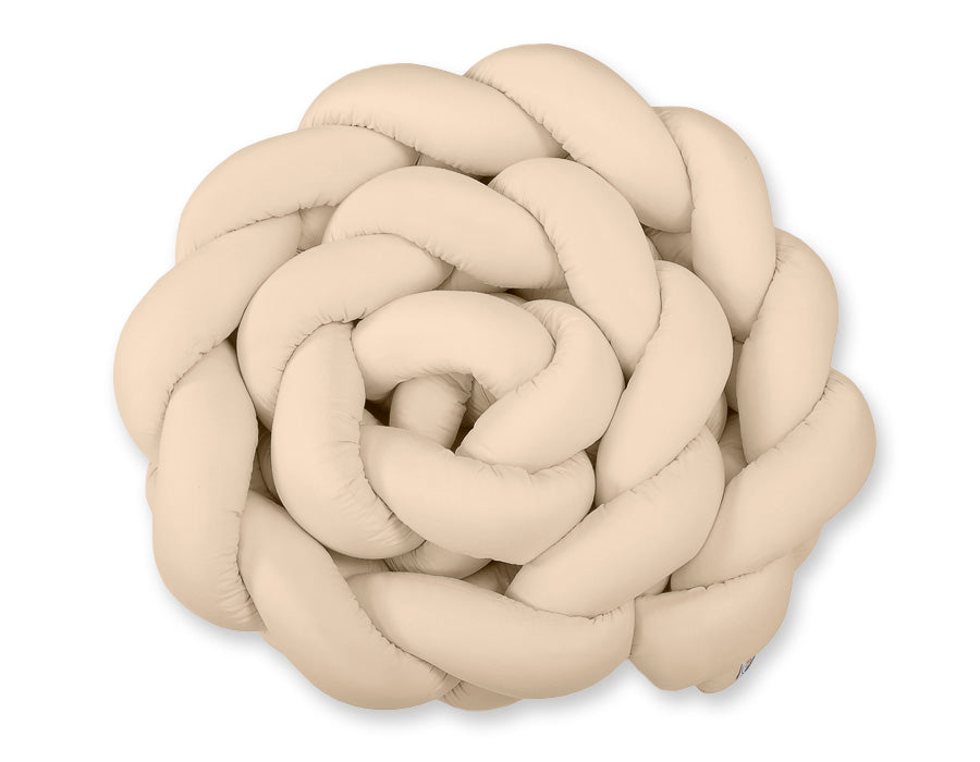 Grande Tresse de lit XXL Beige