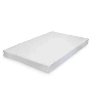 Lit cabane Montessori avec matelas - 90x200 cm - Blanc