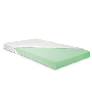 Lit cabane Montessori + matelas - 90x200 cm - Vert