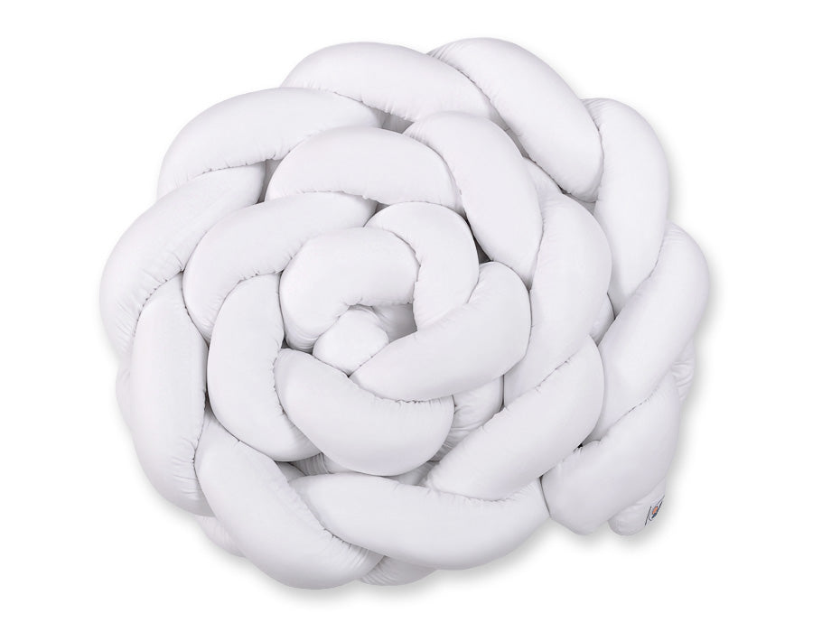 Grande Tresse de lit XXL Blanc