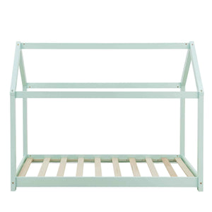 Lit cabane Montessori 80x160cm - Vert menthe